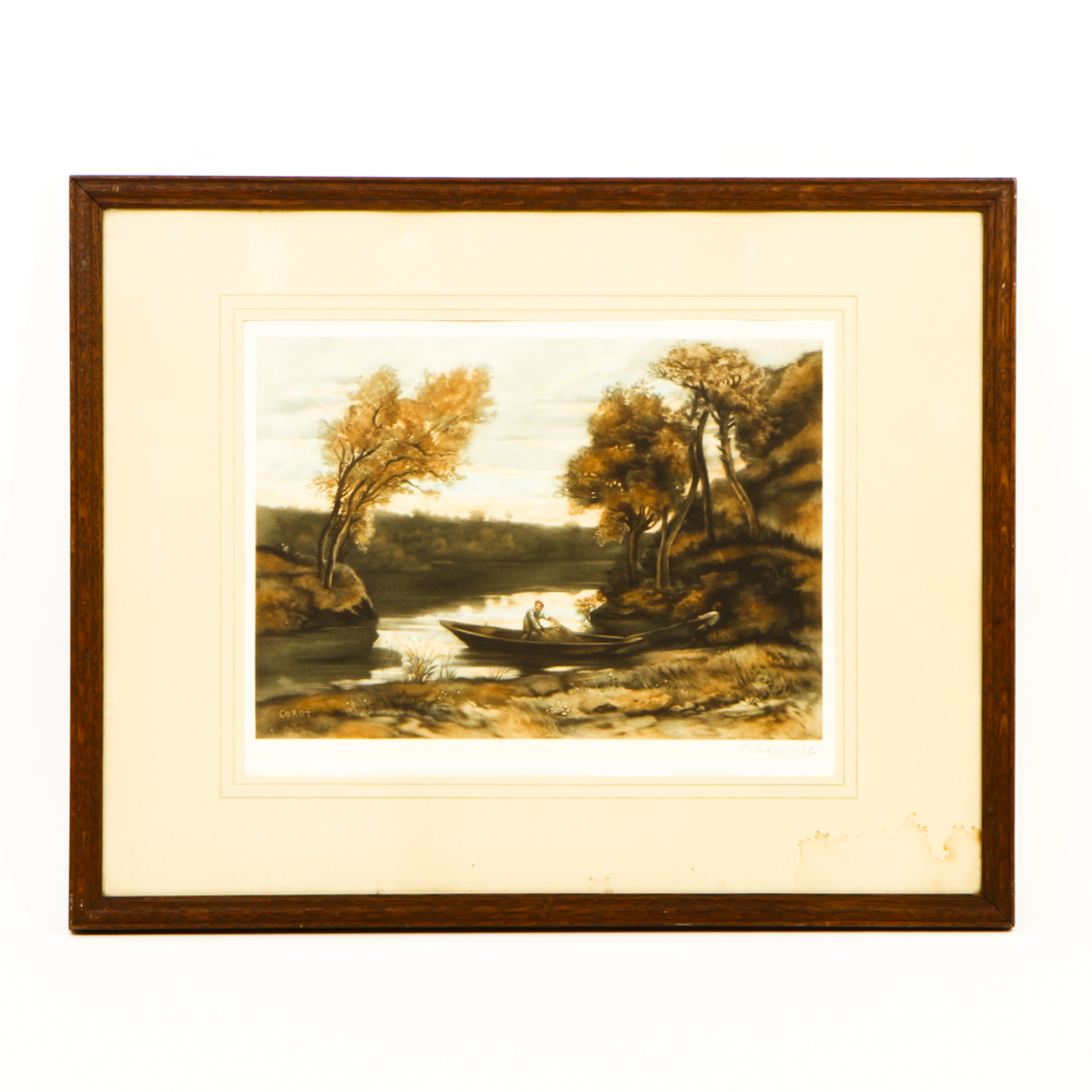 Signed Lithograph by C. Fitzgerald EBTH